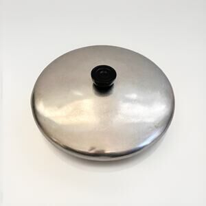 Revere Ware Stainless Steel High Dome Skillet Pan Lid Only Replacement Lid 10"